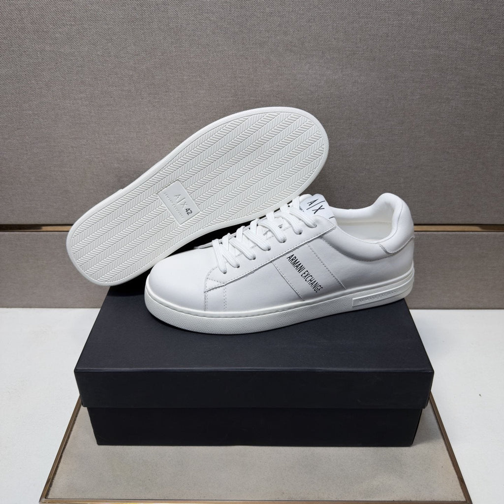 Armani Exchange Low-Top Logo Sneakers — back
