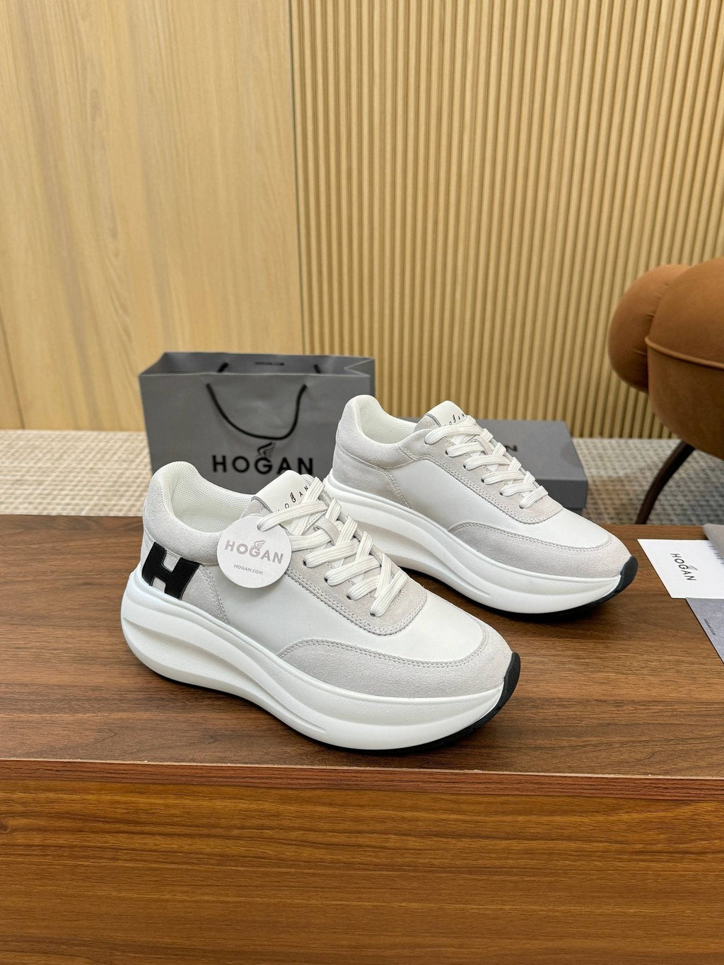 HOGAN H696 Platform Sneakers — side